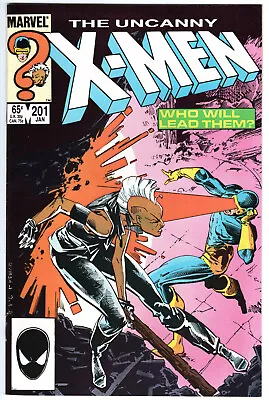 Buy Uncanny X-Men #201 - 1st Cable. Storm/Cyclops Duel. A Super Cult! • 22.38£