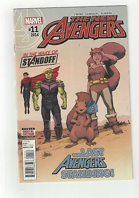 Buy Marvel Comic The New Avengers No. 11 July 2016$3.99 USA • 4.99£