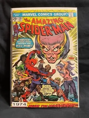 Buy Amazing Spider-Man #138 1st Appearance Mindworm Very Fine (8.0) VF 1974 • 39.57£