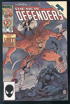 Buy Defenders 152 VF- Final Issue Marvel Comics 1986 • 4.01£
