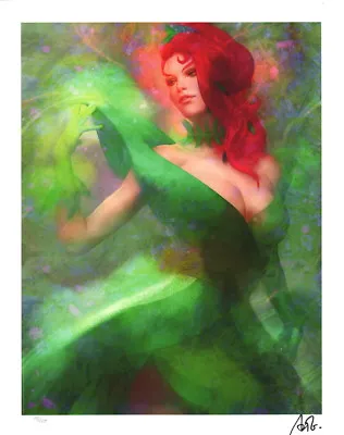 Buy SIGNED Stanley Artgerm Lau Batman Gotham Sirens Art Print Poison Ivy #110/225 • 152.83£