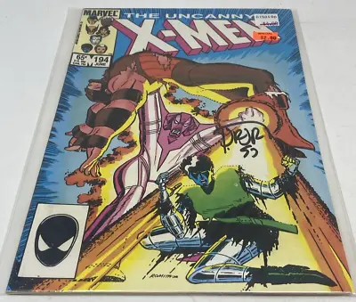 Buy Marvel Comics The Uncanny X-men #194 Signed By John Romita Jr. • 8.01£