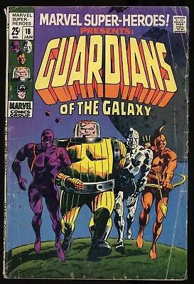 Buy Marvel Super-Heroes #18 GD 2.0 1st Guardians Of The Galaxy! Marvel 1969 • 62.29£
