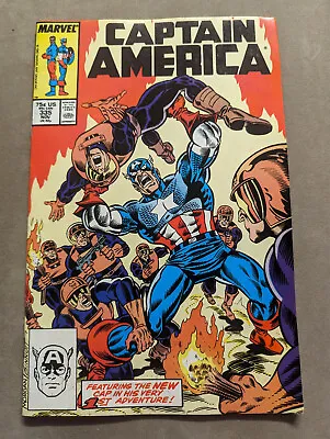 Buy Captain America #335, Marvel Comics, 1987, 1st Watchdogs, FREE UK POSTAGE • 9.99£