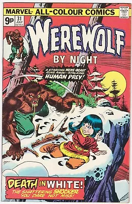 Buy Werewolf By Night 31 From 1975 Bronze Age Marvel Horror Comic • 17.50£