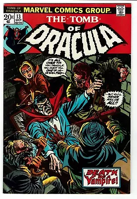 Buy Tomb Of Dracula 13 -  Marvel, 1973  - Origin Blade - Beautiful Shape! One Owner • 394.96£