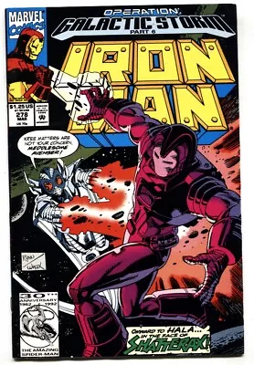 Buy IRON MAN #278 Comic Book-1st Appearance Of Shatterax VF/NM • 15.38£