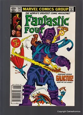 Buy Fantastic Four 243 Marvel Comics 1982 VF/NM John Byrne Classic Cover  • 39.98£