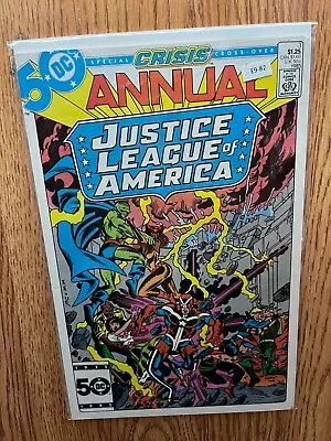 Buy Justice League Of America 3  Crisis Annuakl - DC Comic High Grade - E9-82 • 7.92£