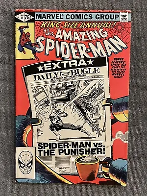 Buy The Amazing Spider-Man King Size Annual #15  Marvel Comics Punisher 1981 • 24.25£