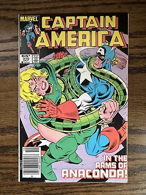 Buy Captain America #310 Newsstand 1st Serpent Society, Diamondback New World Order • 22.20£