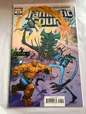 Buy Fantastic Four #28 Nm Aliens Vs. Predator Variant - Marvel • 1.97£