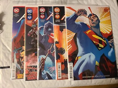 Buy ACTION COMICS #1009 1030 1032 1036 Ann.2021 Lot Of 5 Books DC Comics Superman  • 10.24£