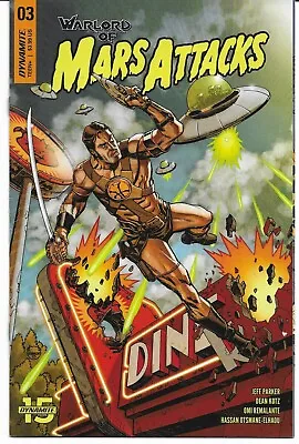 Buy WARLORD Of MARS ATTACKS #3 (2019) Variant Cover 'A' By DAVE JOHNSON • 3.95£