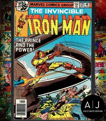 Buy Invincible Iron Man #121 VF+ 8.5 Newsstand 1979 • 9.09£