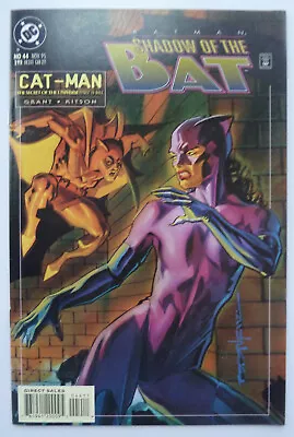 Buy Batman: Shadow Of The Bat #44 - Cat-Man DC Comics November 1995 VF+ 8.5 • 5.25£