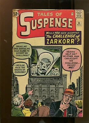 Buy Tales Of Suspense #35 (4.0) The Challenge Of Zarkorr! 1962 • 59.19£