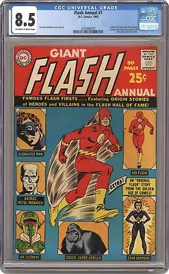 Buy Flash Annual #1 CGC 8.5 1963 4256489003 • 336.26£