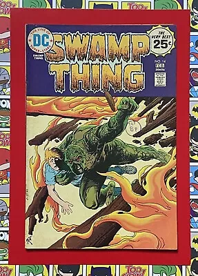 Buy Swamp Thing #14 - Feb 1975 - Wheeler Kids Appearance - Fn+ (6.5) Cents Copy! • 12.99£
