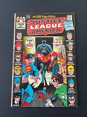 Buy Justice League Of America #91 - Golden Age & Silver Age Robin (DC, 1971) VF/VF+ • 40.36£