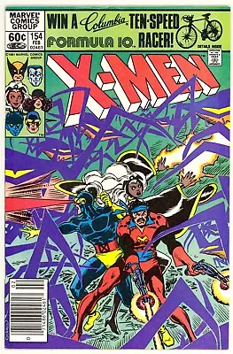 Buy Uncanny X-Men #154 (1981) Newsstand Edition, Origin Of Summers Family • 15.80£