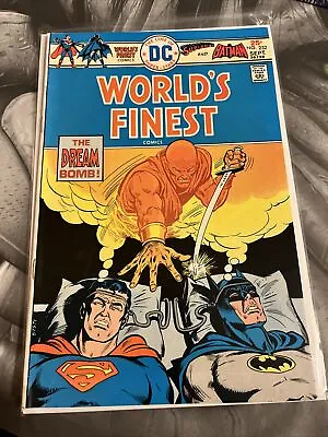 Buy World'S Finest #232 Superman And Batman Dream Bomb Dc Comics 1975 FN • 10.30£