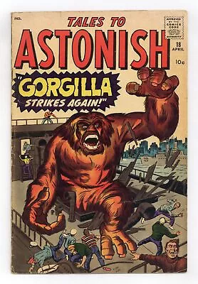 Buy Tales To Astonish #18 GD/VG 3.0 1961 • 67.25£