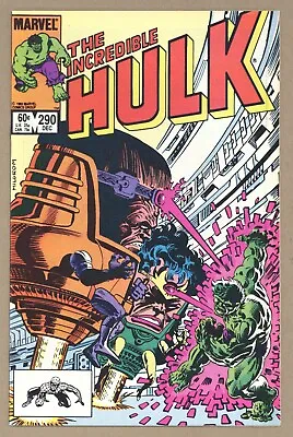 Buy Incredible Hulk 290 VFNM Sal Buscema! 1st Ms. M.O.D.O.K. 1983 Marvel Comics V423 • 15.98£