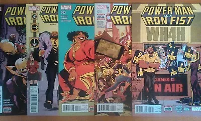 Buy Power Man And Iron Fist #1,2,3,4,5 - Marvel Comics 1st Prints • 9.99£