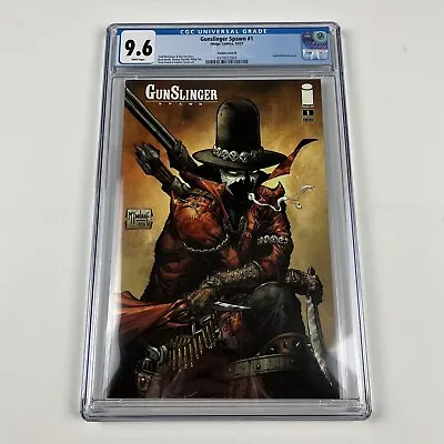 Buy Gunslinger Spawn #1 Cover B - CGC Graded 9.6 - McFarlane • 31.54£