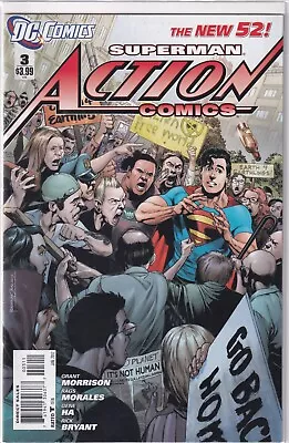 Buy 30592: DC Comics ACTION COMICS #3 VF Grade • 3.58£