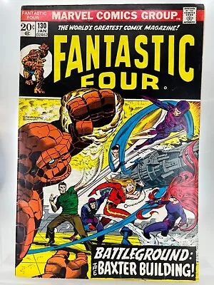 Buy Fantastic Four 130 ~ Est. 6.5 To 7.0 ~ 2nd App. Thundra • 27.67£