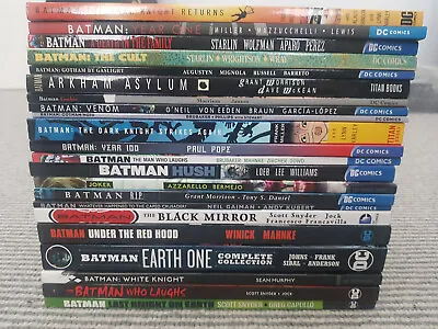 Buy Batman - 22 TPB Graphic Novel Mega-bundle - Inc. VENOM, CULT, GOTHIC - DC Comics • 175£