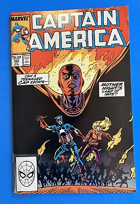 Buy CAPTAIN AMERICA 356 - 1st Appearance Mother Night - Newsstand- VG+ Cond. • 4.14£