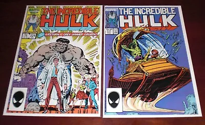 Buy The Incredible Hulk No.324 & No.331 Nm-  1986 - 87  *high Grade*  Marvel  L@@k  • 26.11£
