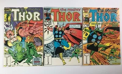 Buy Journey Into Mystery: Thor #364, 365, 366 (1962 Series) Marvel VF(8.0) FROG THOR • 49.99£