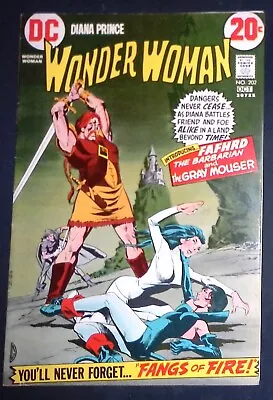 Buy Wonder Woman #202 Bronze Age DC Comics VF- • 35.99£