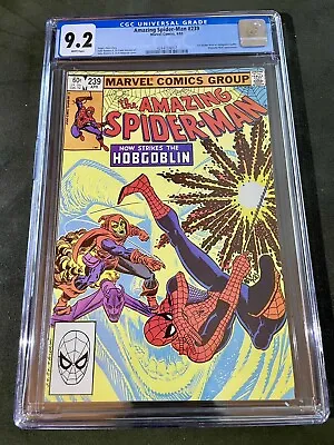 Buy Amazing Spider-Man #239 (1983)🔥CGC 9.2🔥 Battle W/ Hobgoblin, 2nd App Madam Web • 55.96£