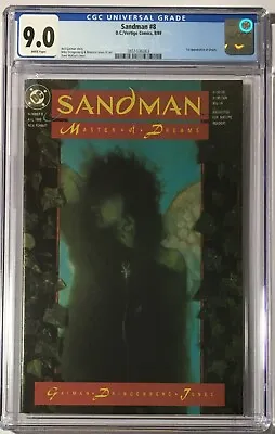 Buy Sandman #8 CGC 9.0 🔑 1st Death Of The Endless 🎬 Sandman Netflix Series  • 177.40£