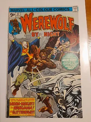 Buy Werewolf By Night #37 Mar 1976 VGC- 3.5 3rd Appearance Of Moon Knight • 19.99£