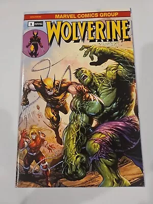 Buy Wolverine #1 Tyler Kirkham Incredible Hulk 181 Homage Variant DX 2020 NM  • 7.91£