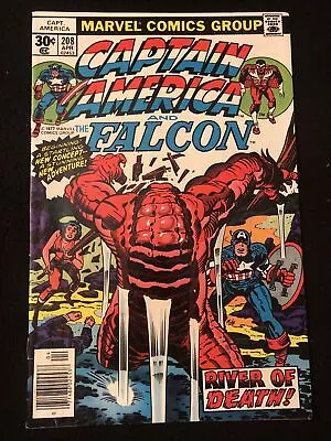 Buy Captain America 208 7.0 Marvel 1977 Op • 7.10£