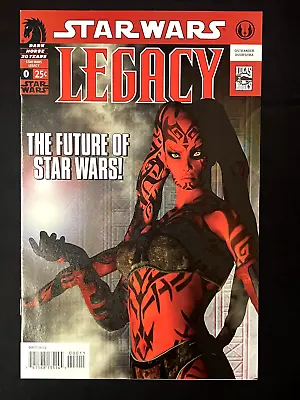 Buy Star Wars Legacy #0 Dark Horse Comics Jun 2006 1st Cover Appear Darth Talon • 10.25£
