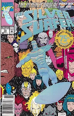 Buy 100% MINT ! Silver Surfer  Marvel Comic 75th Anniversary Issue Silver Foil • 12£