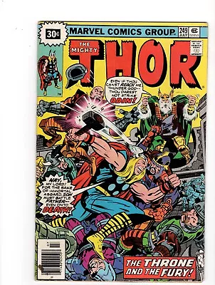 Buy Thor #249, GD/VG 3.0, 30 Cent Price Variant; Missing Marvel Value Stamp • 14.79£