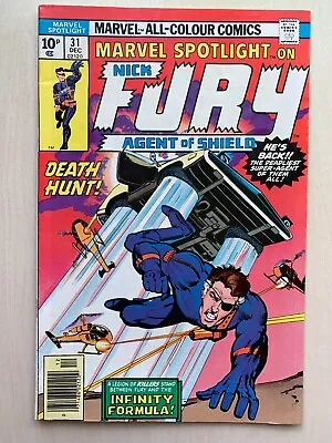 Buy Marvel Spotlight #31 Nick Fury    Howard Chaykin   Marvel Comics  Dec 1976 • 4.99£