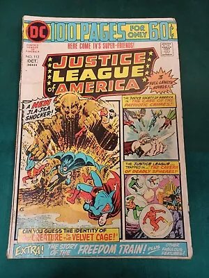 Buy Justice League Of America 113, FN- DC 1974, Bronze Age, 1st Sandy As Sandman • 15.85£