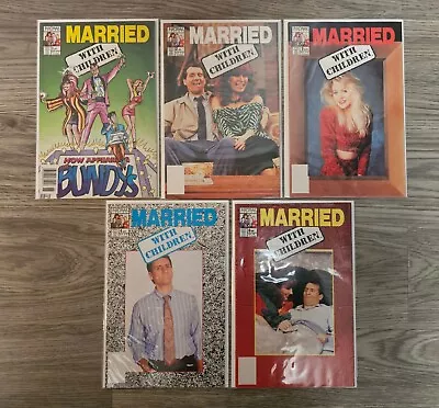 Buy Married With Children Lot Of 5 Now Comics (1990) Copper Age #1-4, & 6 VF-NM  • 16.60£