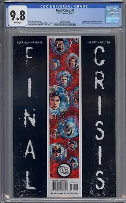 Buy Final Crisis #7 Cgc 9.8 White Pages • 88.73£