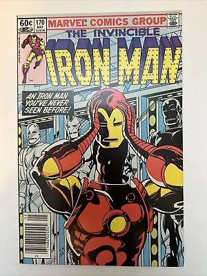 Buy Invincible Iron Man #170 (1983) 1st Full App James Rhodes Iron Man Marvel Comics • 11.19£